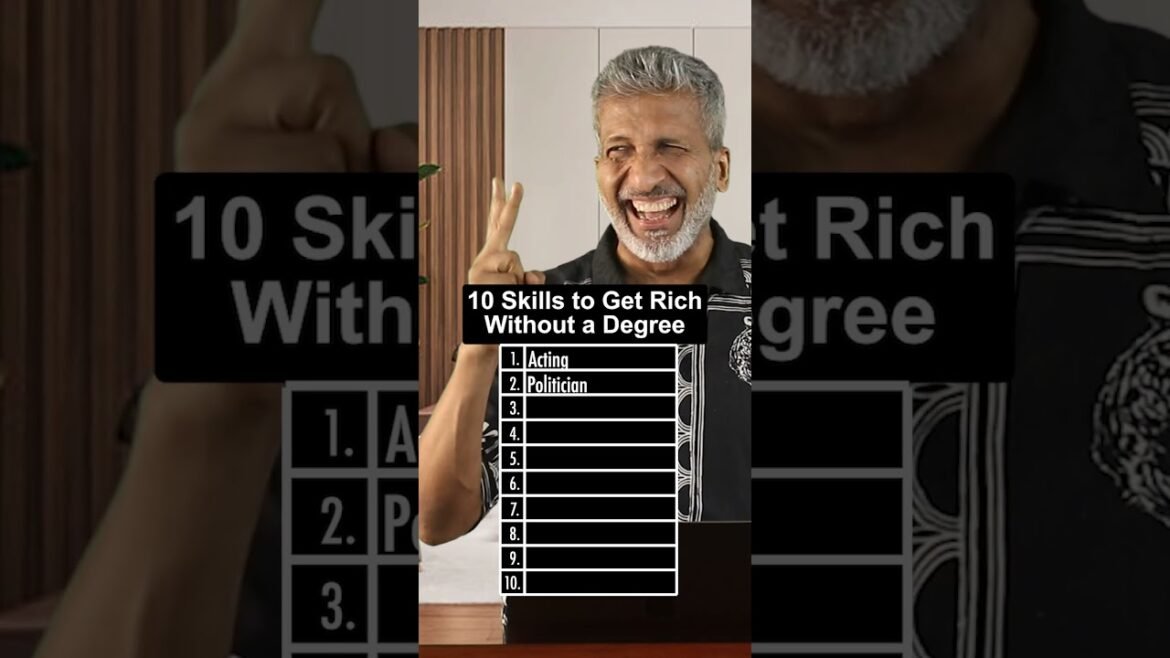 10 Skills to Get Rich Without a Degree | Anurag Aggarwal