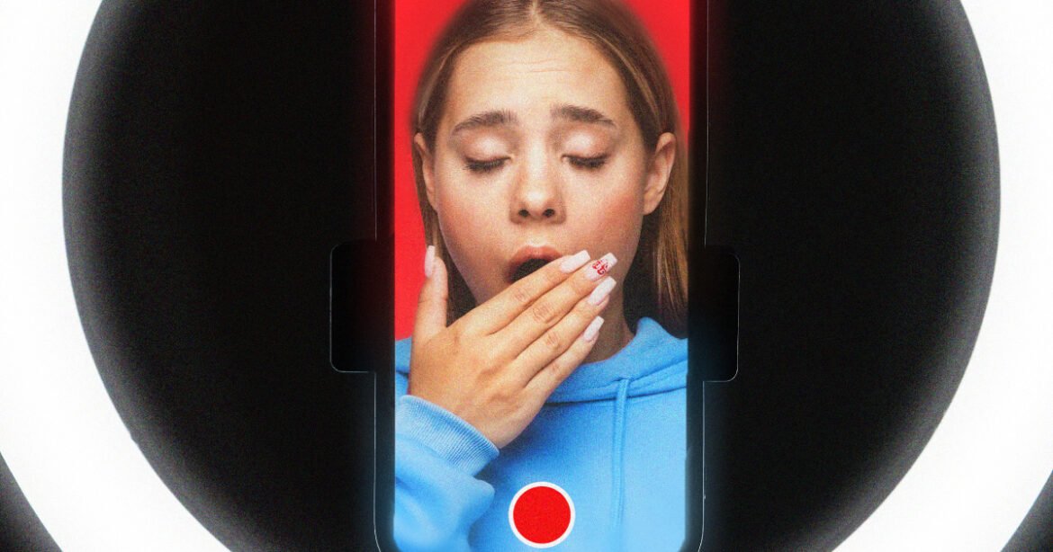 Brain cooked by TikTok? Try filming a video of yourself being bored