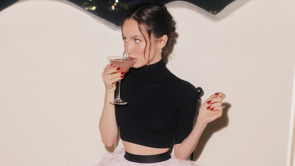 Getting Ready, Cocktail in Hand, With Maude Apatow at the Sunset Tower
