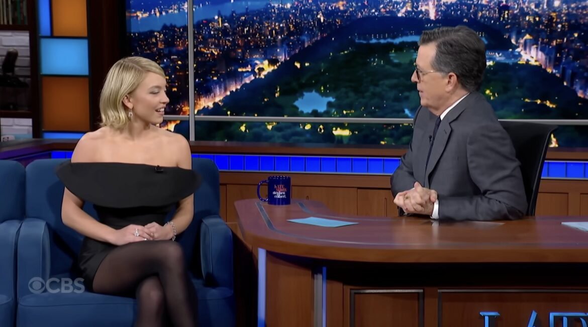 Sydney Sweeney on Colbert