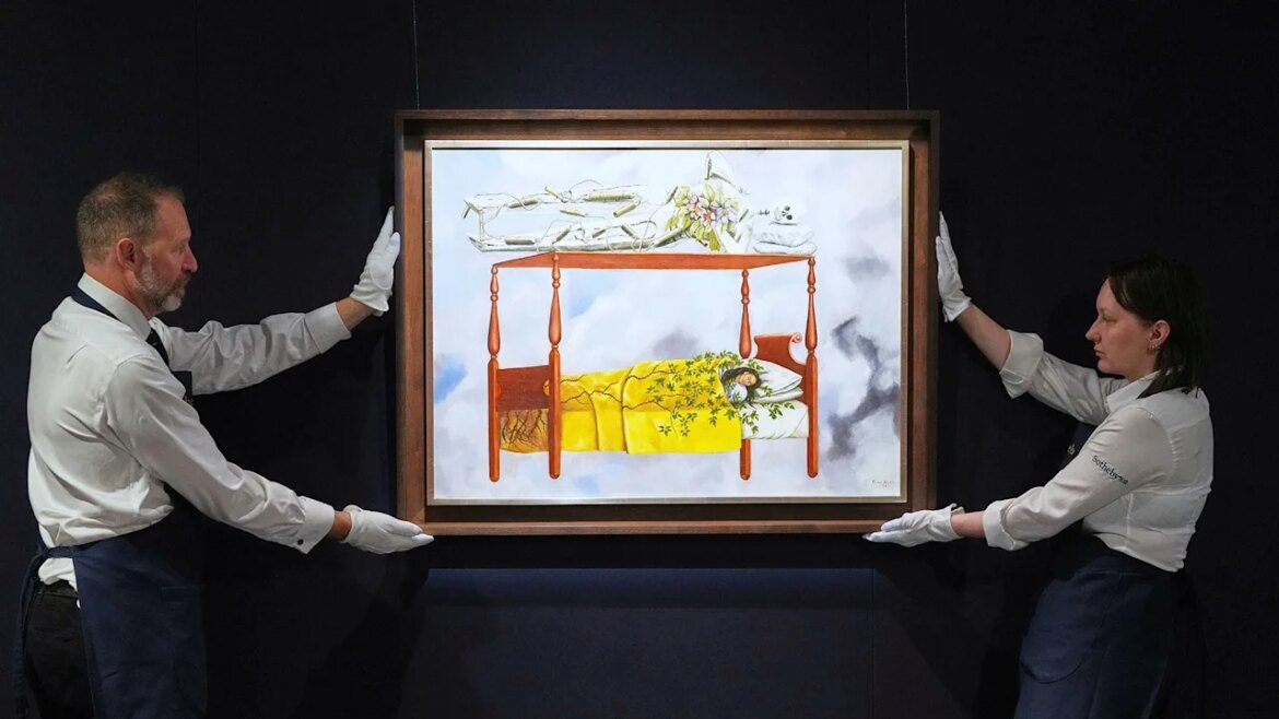 This Frida Kahlo painting is going to auction at Sotheby’s. It could fetch up to $60 million