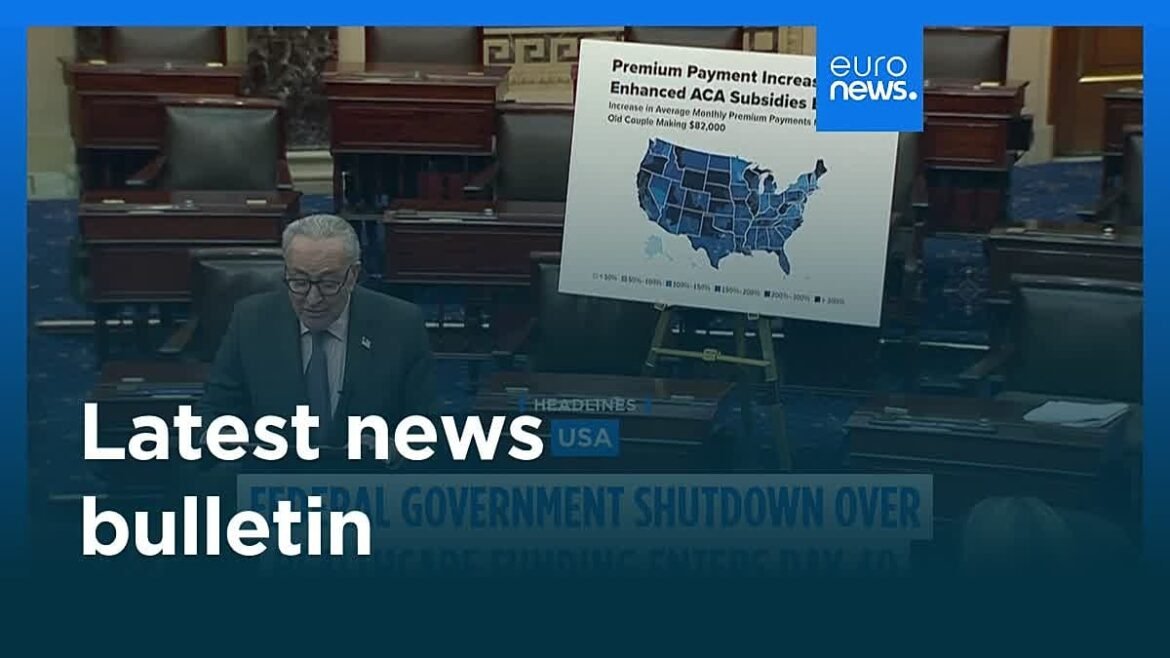 Video. Latest news bulletin | November 9th, 2025 – Evening