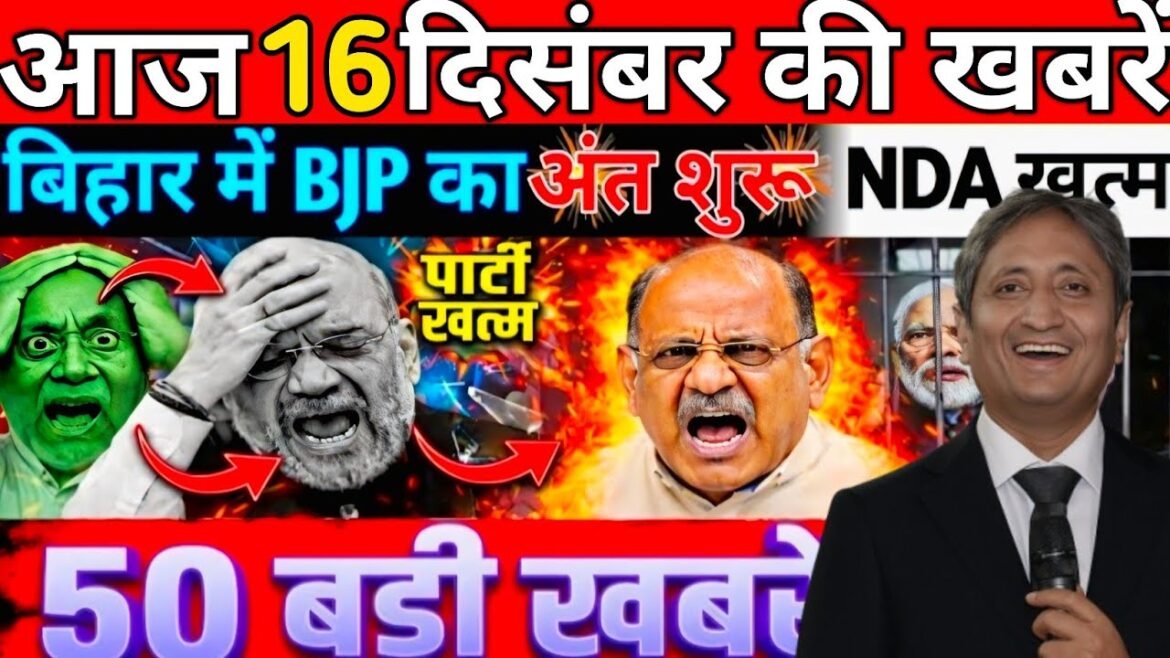 15 january  2026 Today breaking news aaj ki 25 sabse badi khabrein Ravish kumar prime time pm modi