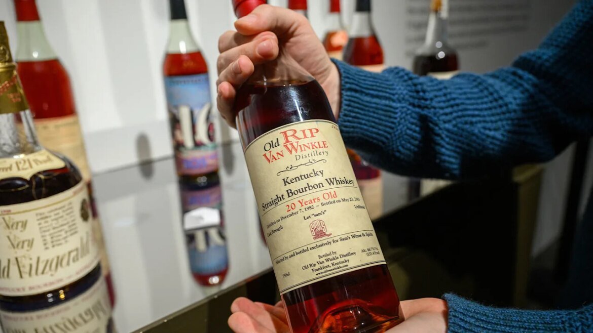 A 1982 bourbon just became the most expensive American Whiskey ever sold