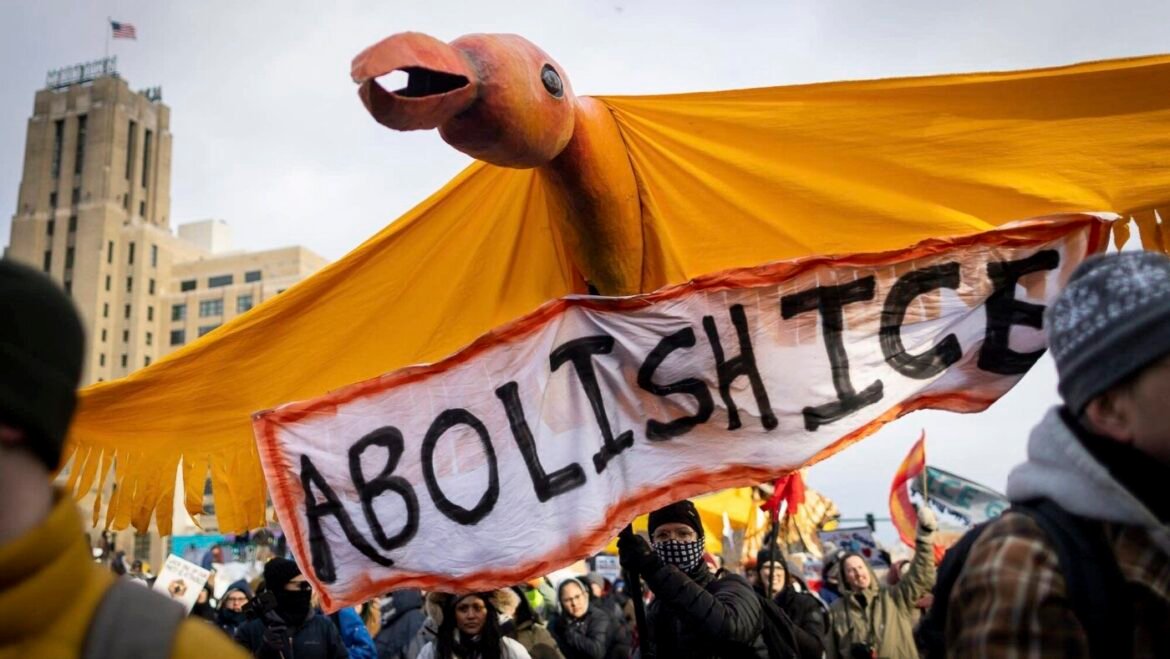 A week of protests against ICE : The Picture Show : NPR