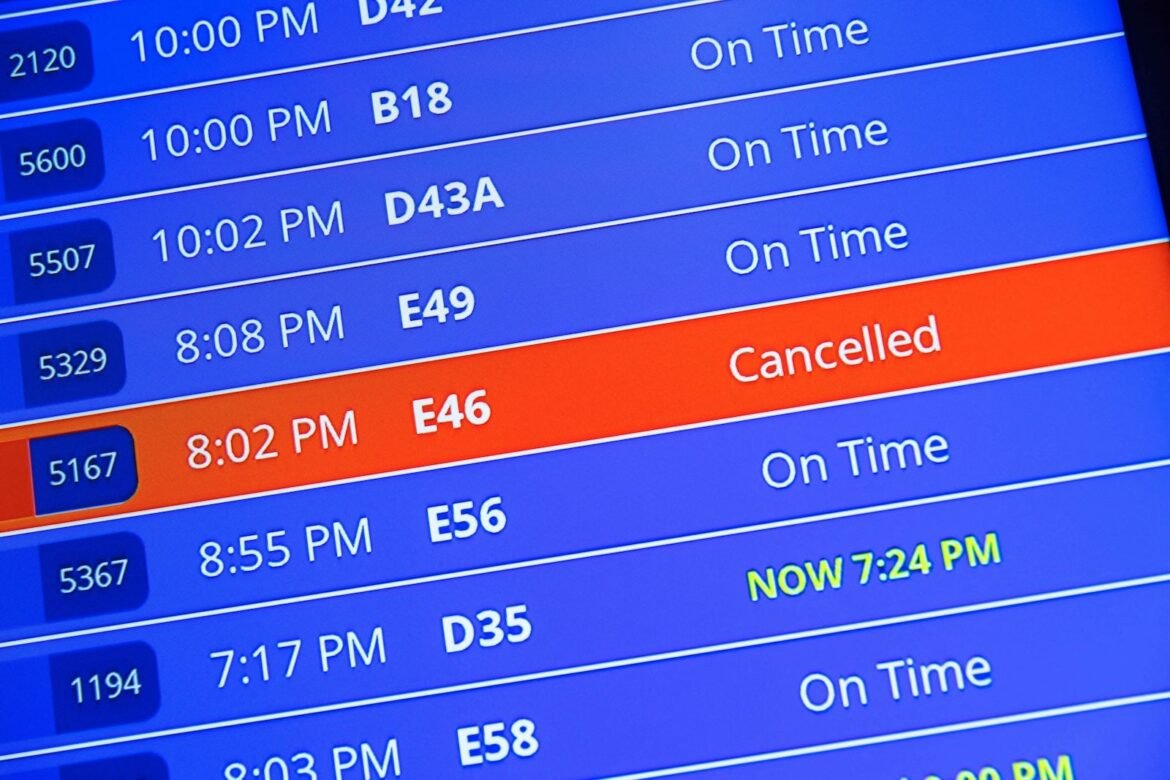 Airlines preemptively cancel more than 1,400 flights