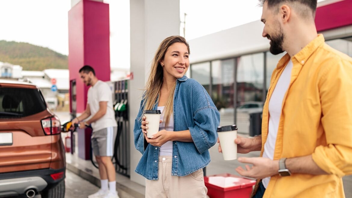 America’s favorite coffee shops are opening at gas stations across the country