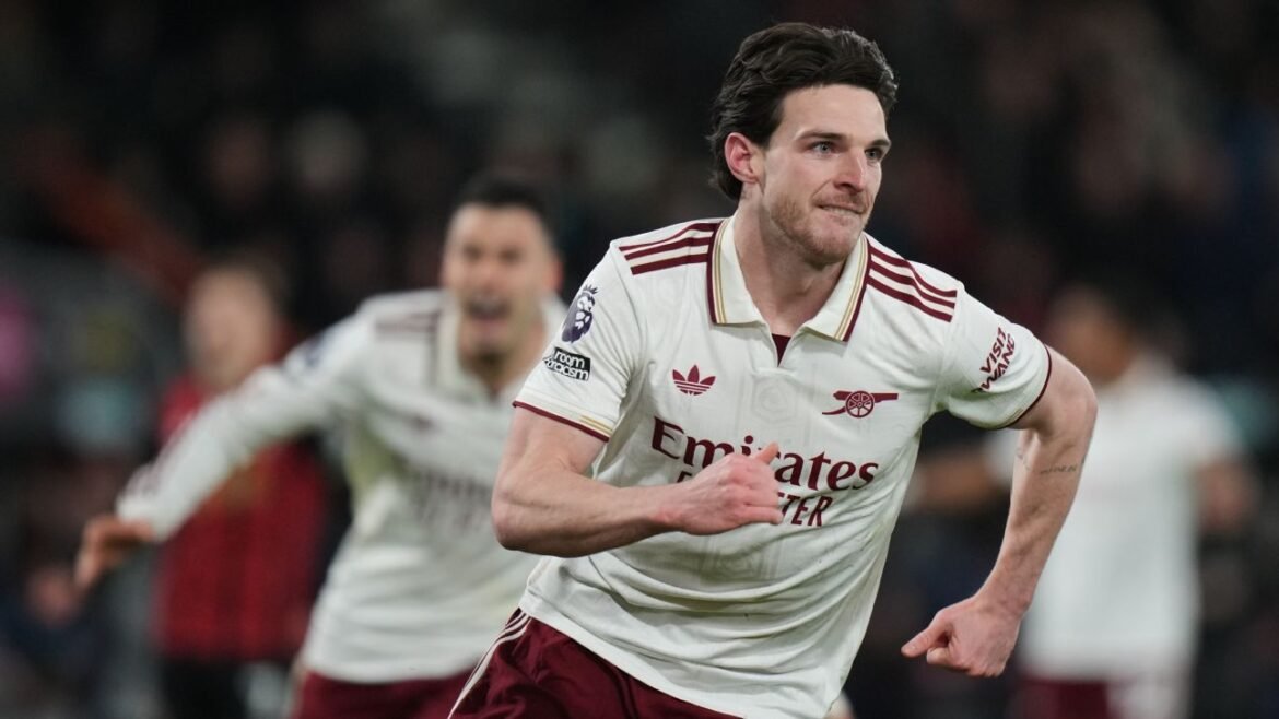 Arsenal reaping the rewards of Rice adding goals to his game