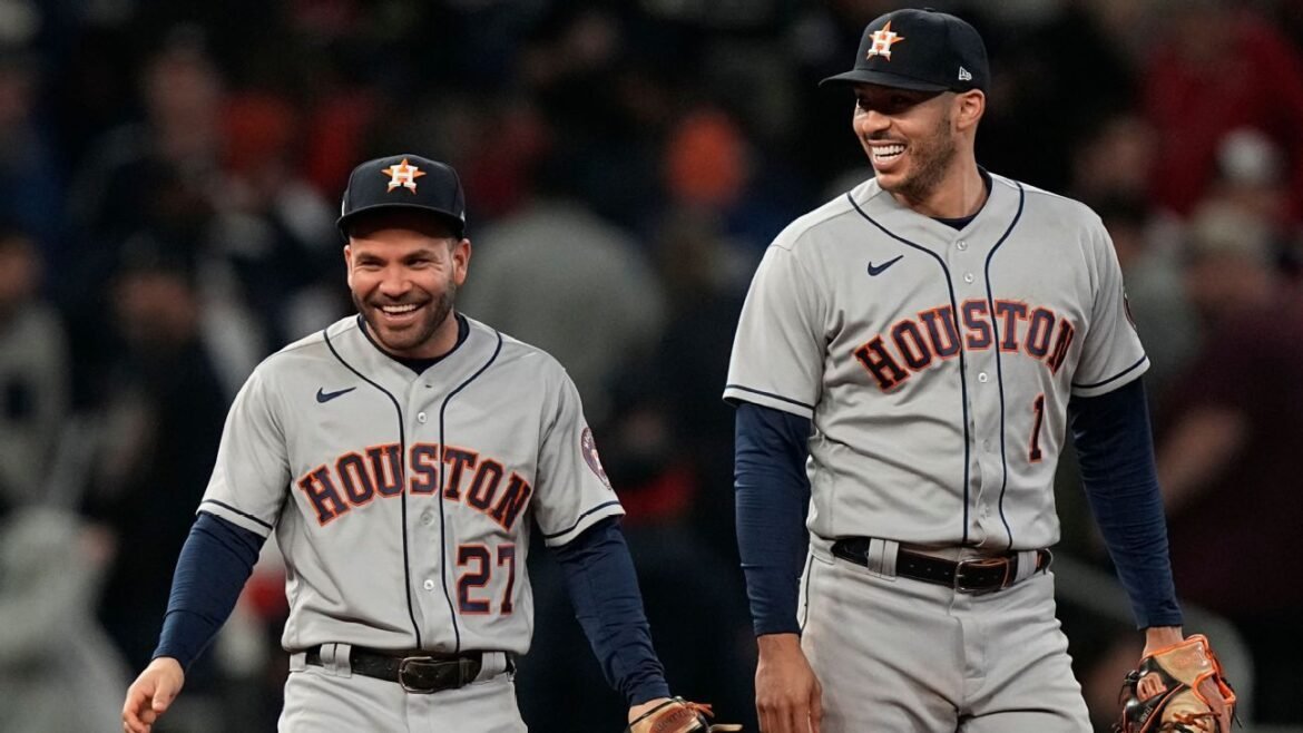 Astros' Jose Altuve, Carlos Correa not insured, to miss WBC