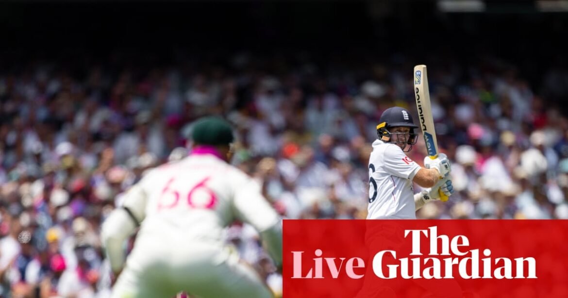 Australia v England: fifth Ashes Test, day one – live | Ashes 2025-26