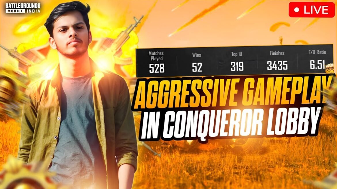 BGMI LIVE FULL BOOM BAAM