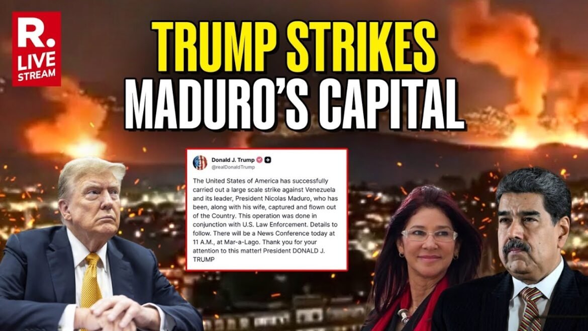 BREAKING NEWS: U.S has Captured Venezuelan President maduro And his Wife