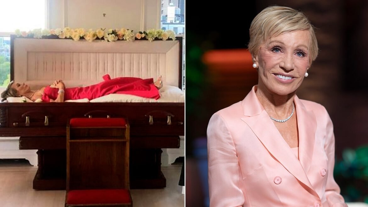 Barbara Corcoran faked death in coffin for surprise 70th birthday party