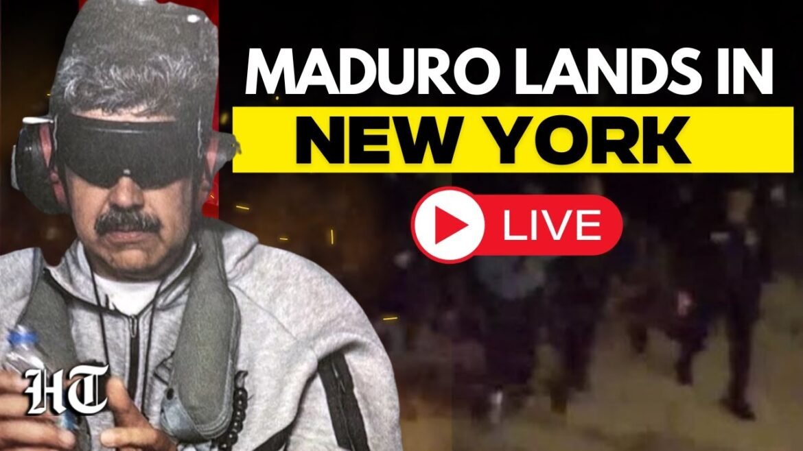 Breaking News LIVE: Plane Said To Carrying Venezuelan President Maduro & Wife Lands In New York