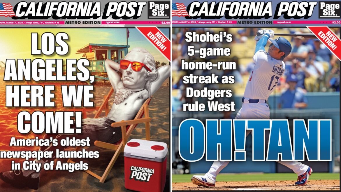 California Post ushers in new era of journalism with familiar DNA