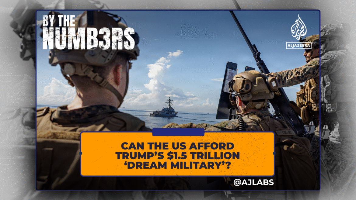 Can the US afford Trump’s $1.5 trillion ‘dream military’?