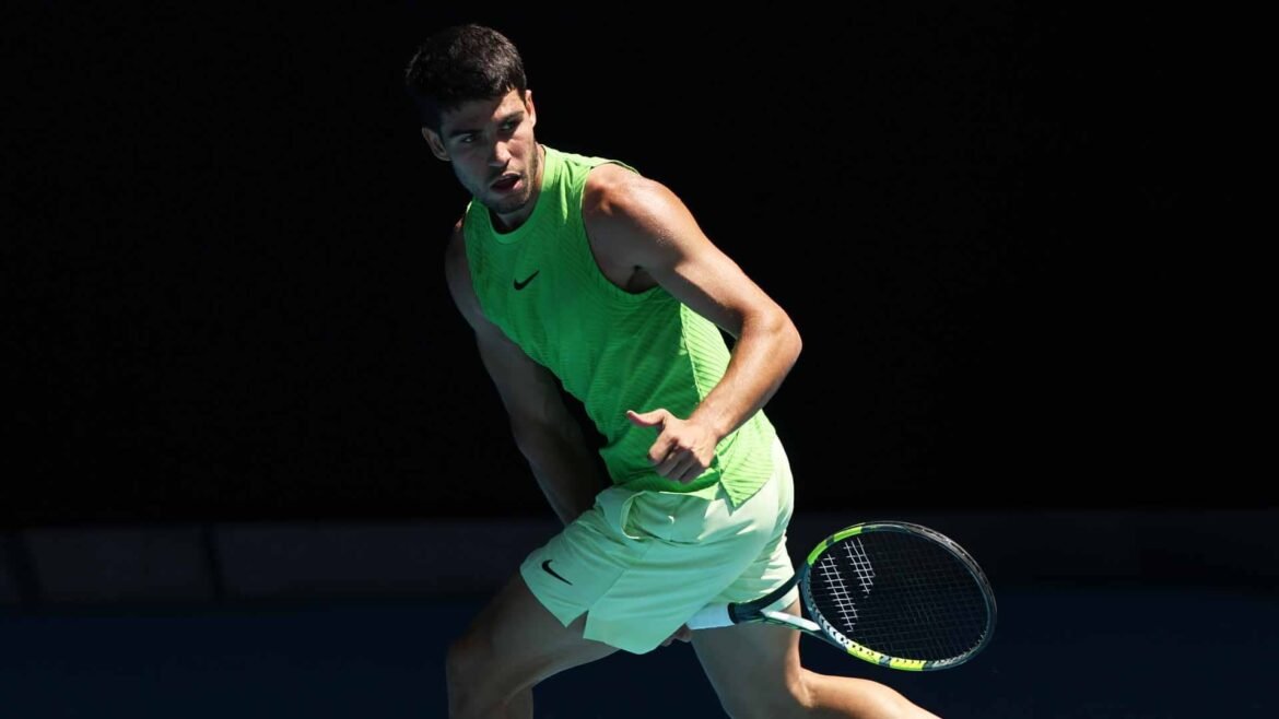 Carlos Alcaraz, World No. 1 in the PIF ATP Rankings, is seeking his first Australian Open trophy.
