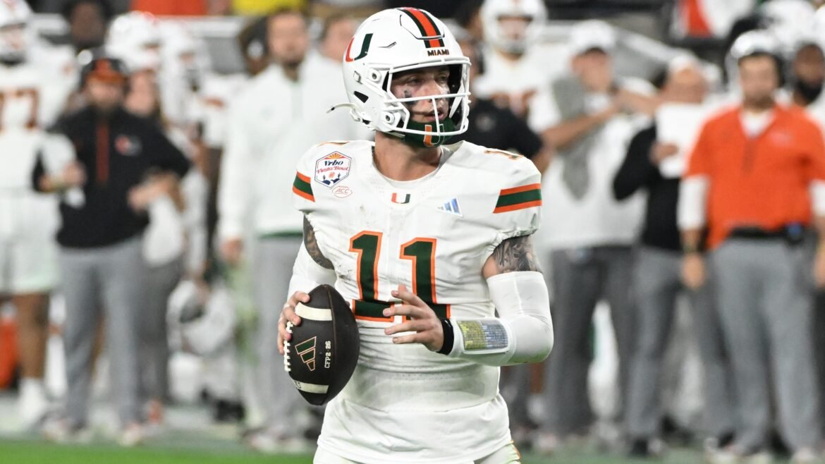 Carson Beck Trolls SEC in IG Photo After Miami's Win vs. Ole Miss in CFB Playoffs
