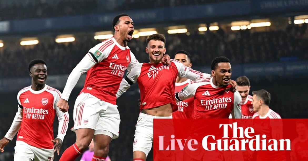 Chelsea v Arsenal: Carabao Cup semi-final first leg – live | Carabao Cup