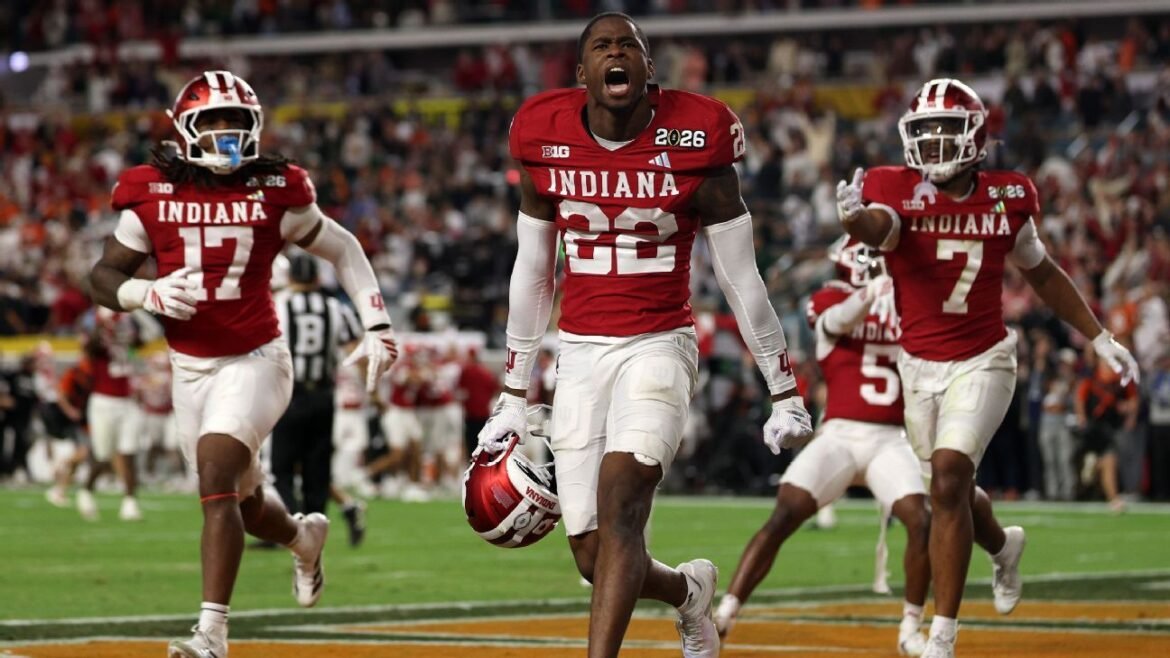 College Football Playoff title game takeaways: How Indiana beat Miami to make history