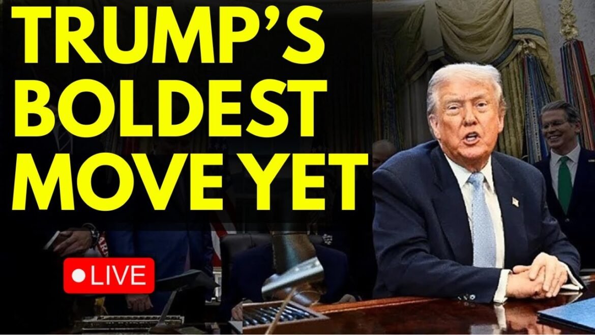 Donald Trump LIVE: Trump's Stunning Announcement | Trump Latest News LIVE | US News | White House