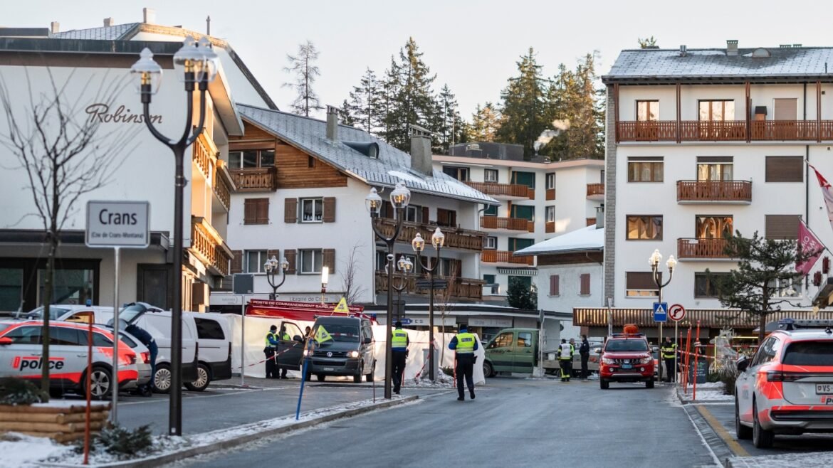 Dozens presumed dead in fire at Swiss Alps bar : NPR