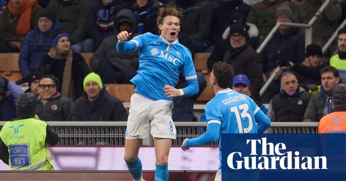 European football: McTominay doubles up as Napoli rescue point at Inter | European club football