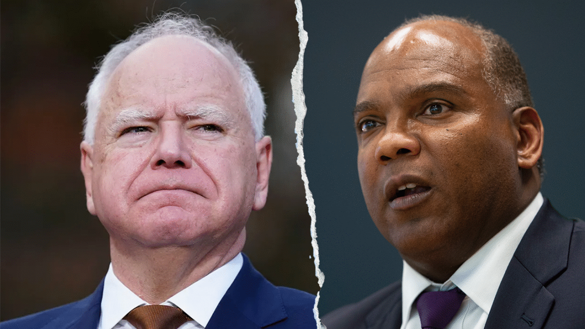 GOP candidate says Minnesotans cheer Walz exit like Venezuelans for Maduro exit