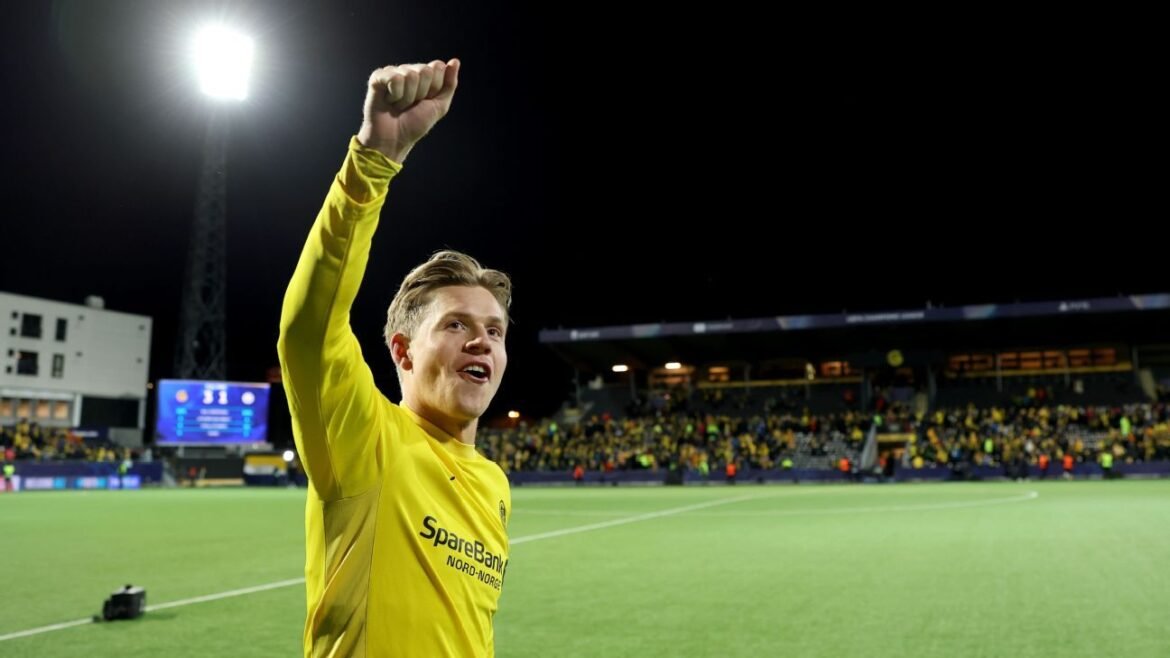 Hauge helps Bodø/Glimt to Champions League upset of Man City