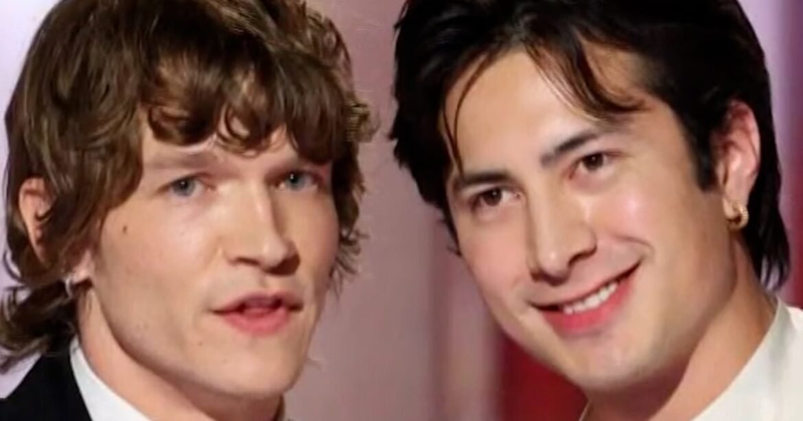 'Heated Rivalry' stars running with Olympic torch