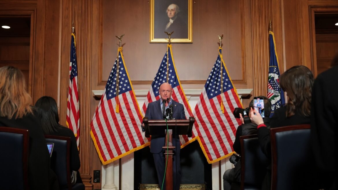 Hegseth launches action targeting Sen. Kelly's rank, retirement : NPR