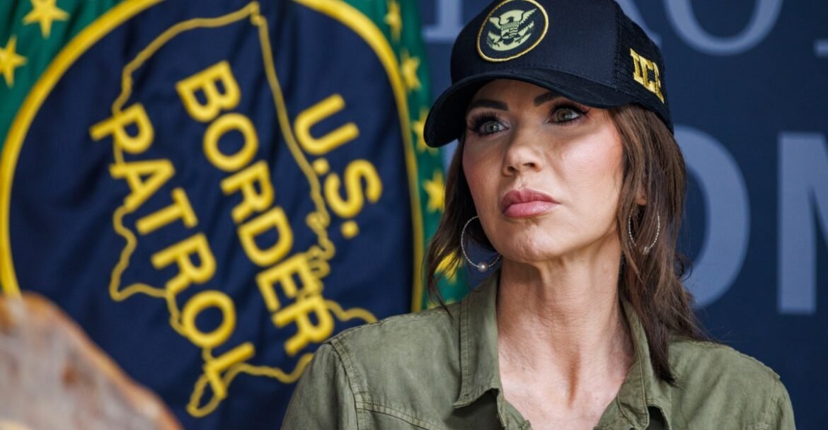How much trouble is DHS Secretary Kristi Noem in?