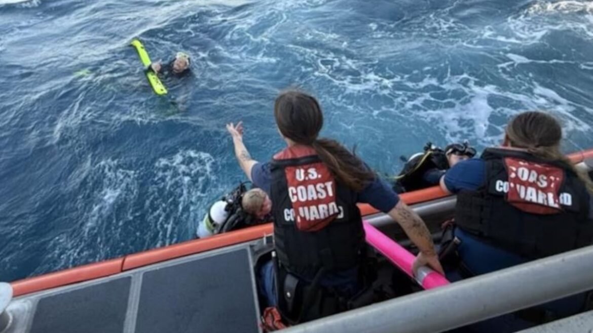 How the Coast Guard found three divers who got lost off Florida