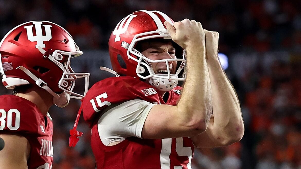 Indiana secures first-ever college football title in win over Miami