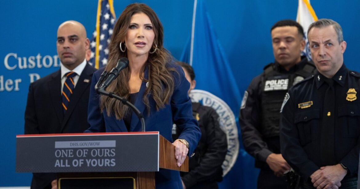 Kristi Noem Claims Trump Is Enforcing the Law Equally. That’s Obviously False. – Mother Jones