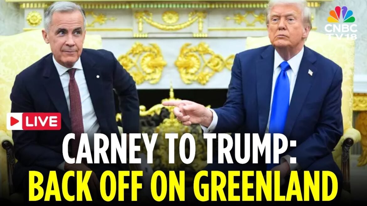 LIVE: Mark Carney Says Trump’s ‘Escalation’ of Greenland Pursuit Is Concerning | Trump Tariffs |N18G