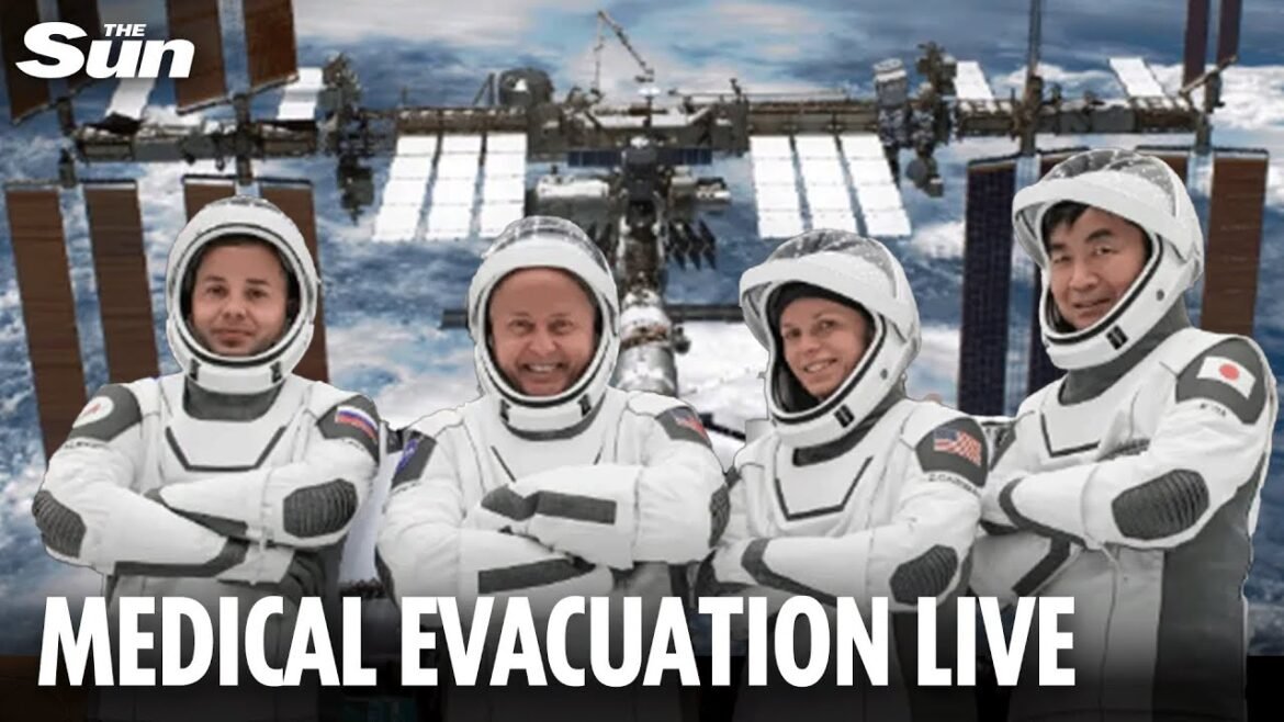 LIVE - NASA crew splash down off Californian coast after a medical emergency forced return to earth