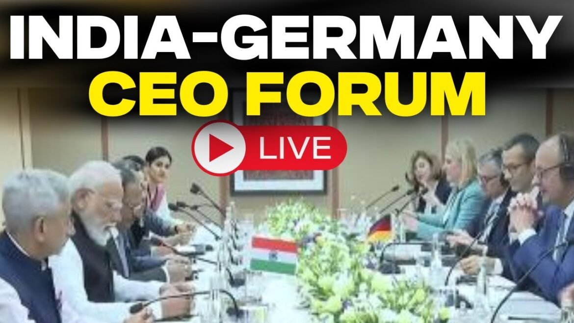 LIVE: PM Narendra Modi & German Chancellor Friedrich Merz’s remarks at in India- Germany CEO's FORUM