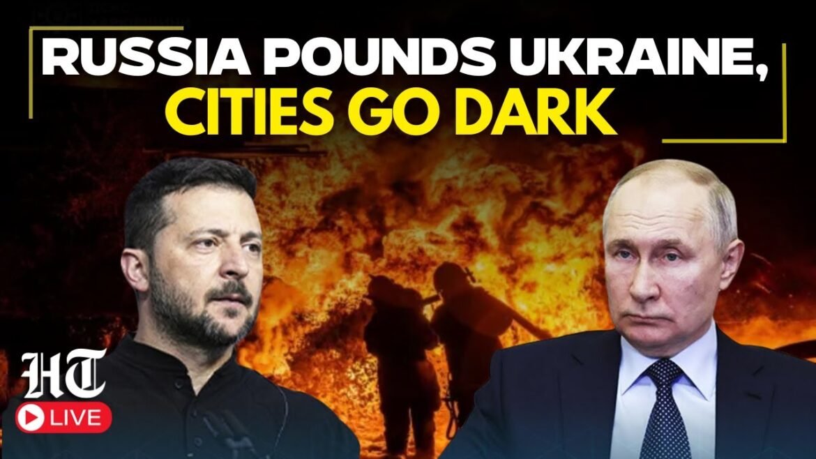 LIVE | Putin’s Warning Shot to US? Russia Rains Fire on Kyiv & Kharkiv, Power Knocked Out