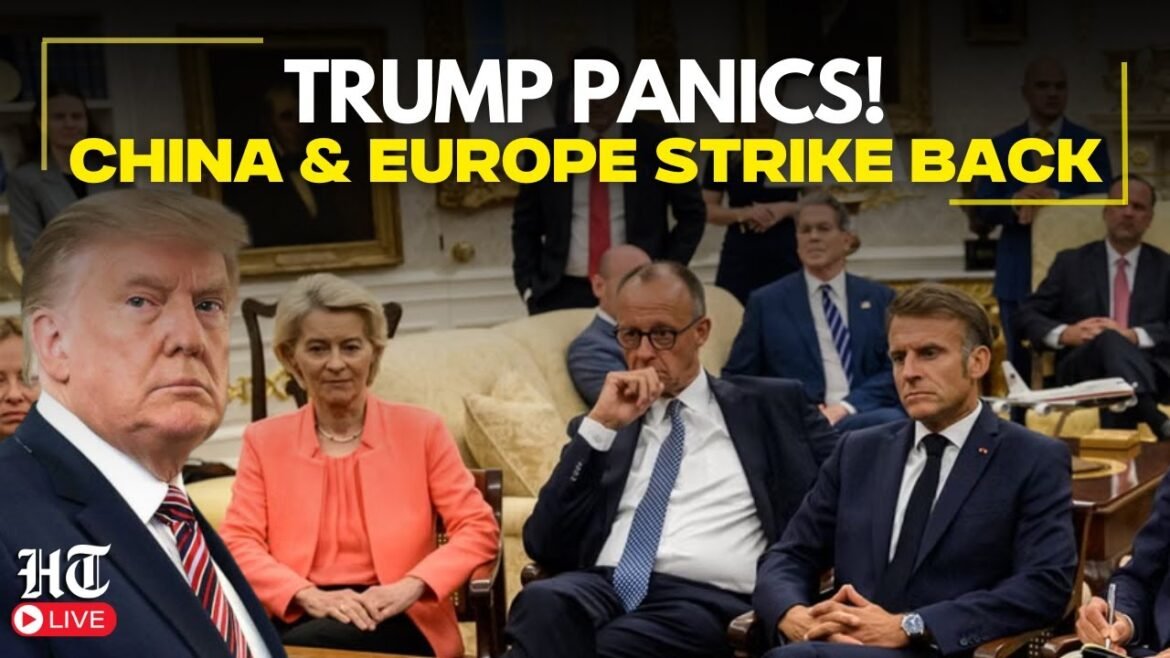 LIVE | Trump Panics as China & Europe Hit Back, Sparks Outrage With Greenland Blackmail Images