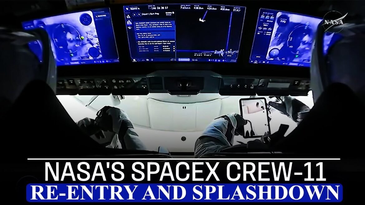 LIVE:NASA's Crew-11 returns to Earth after a medical emergency forced their early return |California