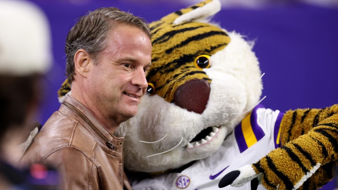 Lane Kiffin Drops Meme to Explain How LSU Dominated CFB Transfer Portal After No. 1 Ranking