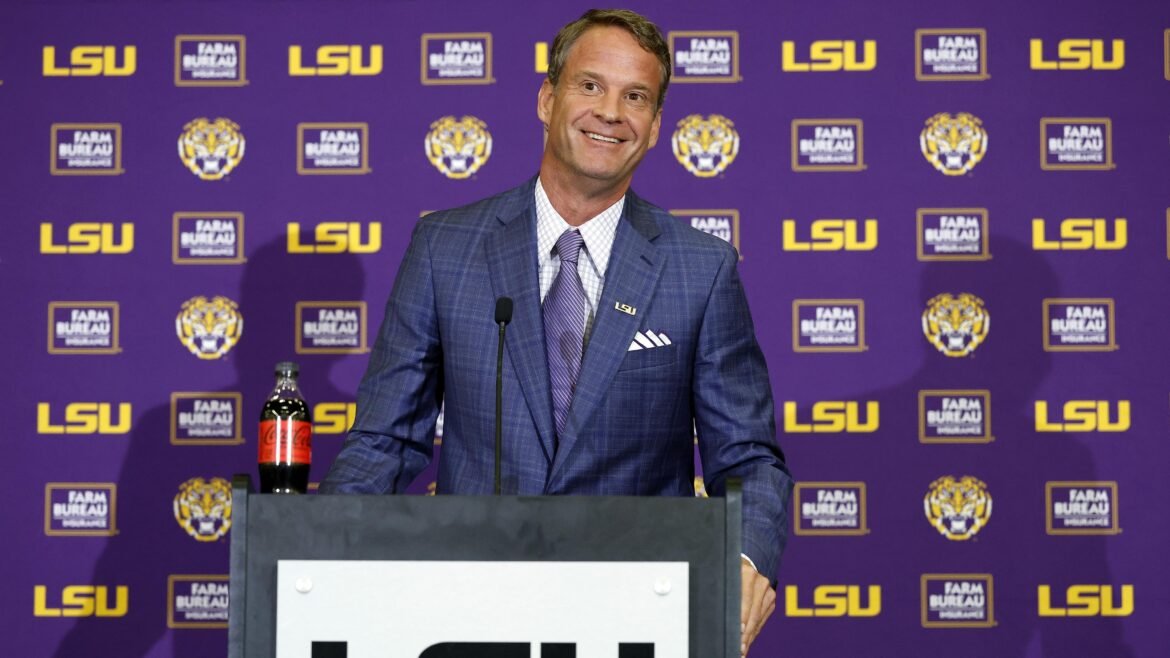 Lane Kiffin Jokingly Apologizes to Reporter's Troll Post About LSU's Transfer Portal