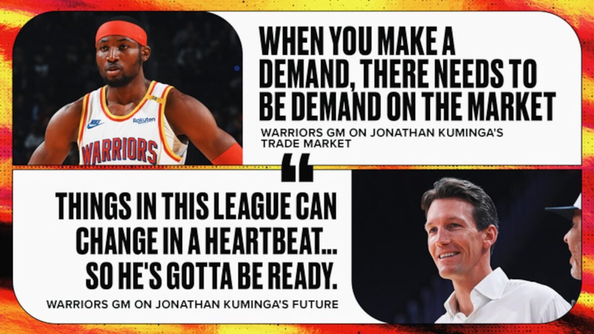 Latest Jonathan Kuminga News as Warriors GM Hints at Lack of Interest on Trade Market Amid Rumors