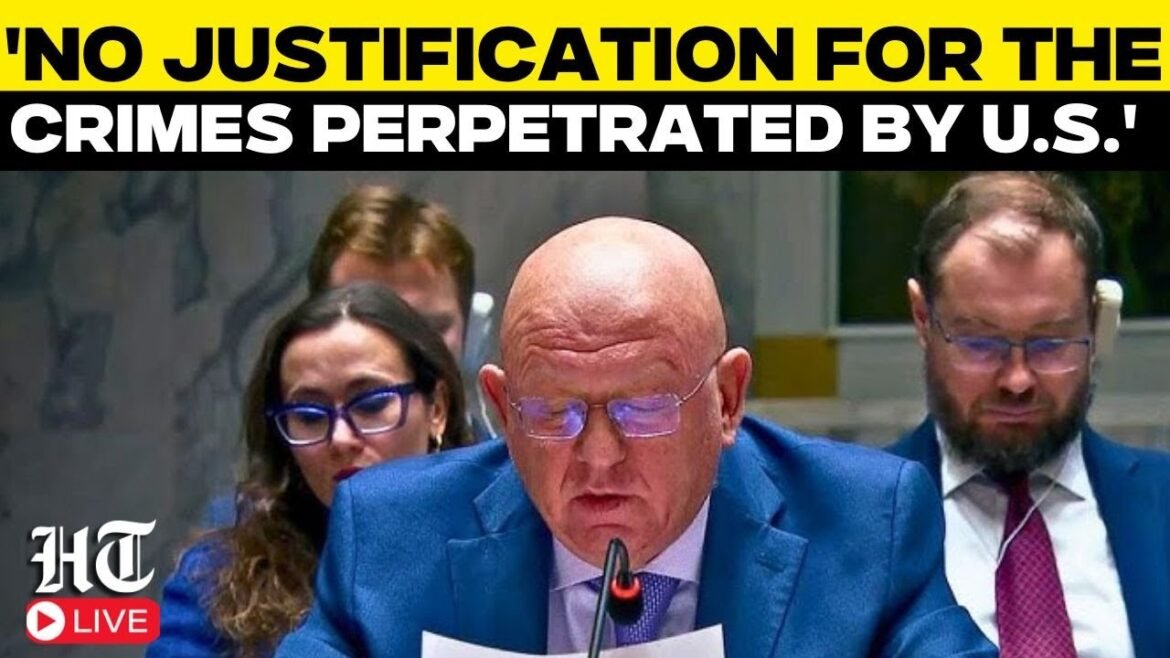 Live | Russia Accuses US of Bullying Nations in Blistering Attack at UN Over Venezuela | UNSC