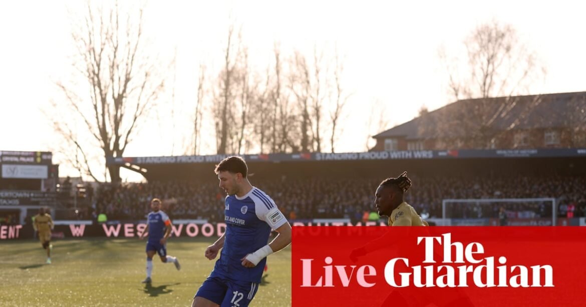Macclesfield v Crystal Palace: FA Cup third round – live | FA Cup