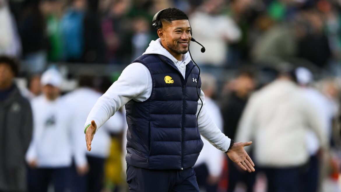 Marcus Freeman Reportedly Still Targeted by NFL Teams Despite New Notre Dame Contract