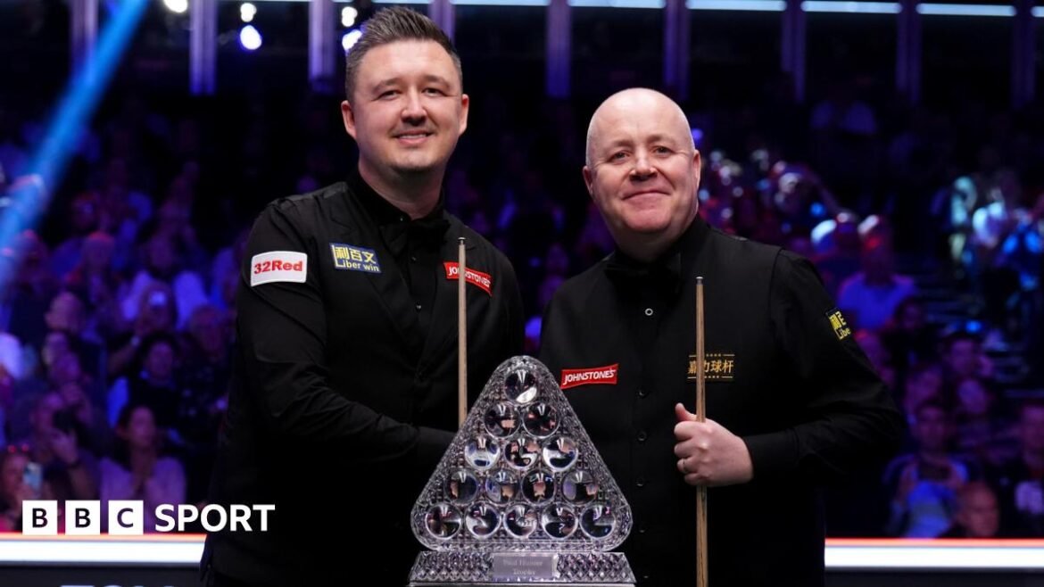 Kyren Wilson and John Higgins