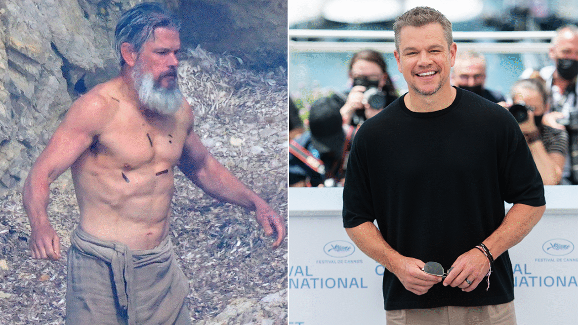 Matt Damon slimmed down to 'high school' weight for 'The Odyssey' movie role