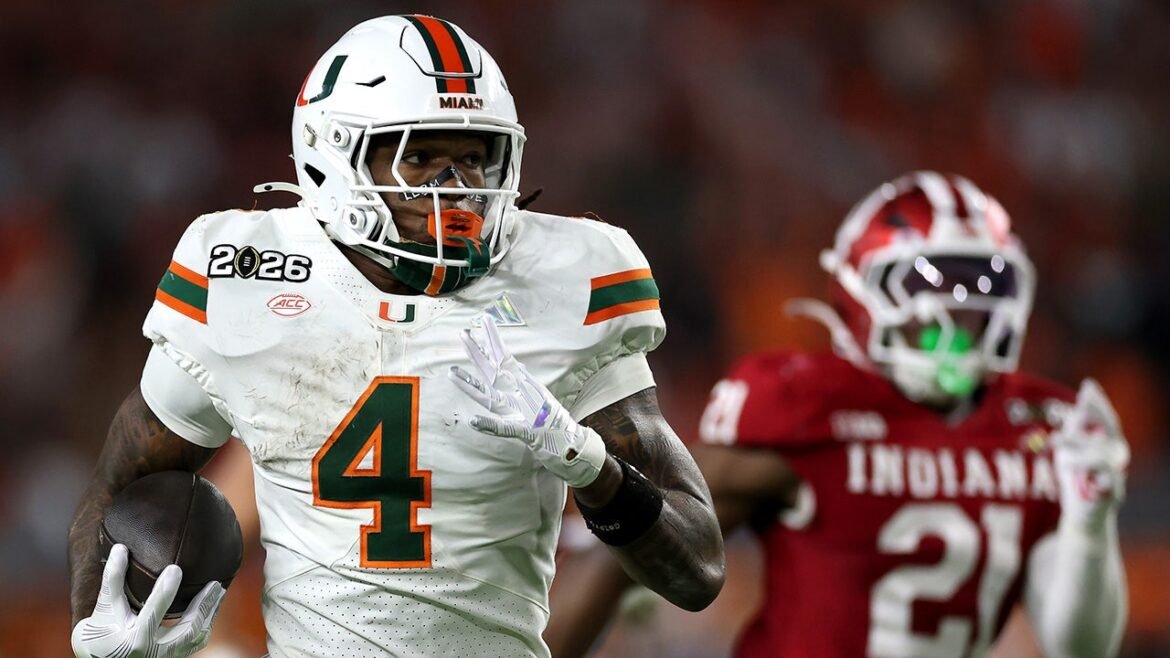 Miami's Mark Fletcher Jr throws punch after national championship loss